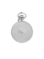 Case Rhodium Plated Dial White Dial Arabic