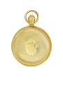 Case Gold Plated Dial White Dial Roman