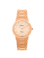 Case Rose Gold Plated Stainless Steel Dial Rose Dial Rose Roman Bracelet