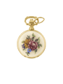 Case Gold Plated Dial White Dial Roman