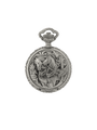 Case Antique Silver Tone Dial White Dial Black Roman