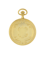 Case Gold Plated Dial White Dial Arabic