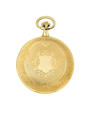 Case Gold Plated Dial White Dial Arabic