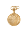Case Rose Gold Plated Dial White Dial Roman