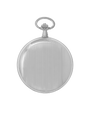 Case Rhodium Plated Dial White Dial Arabic