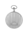 Case Rhodium Plated Dial White Dial Roman