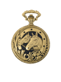 Case Antique Gold Tone Dial White Dial Roman