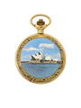 Case Gold Plated Dial White Dial Roman